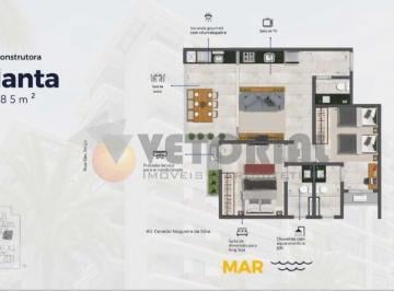 8b6289360a4222bb2853d9061a6e2af76aef6c44 · Apartamento com 2 dormitórios à venda, 62 m² por R$ 590.000 - Praia das Palmeiras - Caraguatatuba/SP