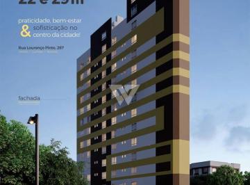 Apartamento · 23m² · 1 Quarto · Residencial Refinatto - APARTAMENTO GARDEN 1 QUARTO CENTRO CURITIBA