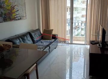Apartamento · 60m² · 1 Quarto · 1 Vaga · Apartamento 1 dormitório, Boqueirão, mobiliado, vaga coletiva, sacada, 60m²