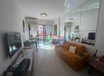 Apartamento · 75m² · 2 Quartos · 1 Vaga · Apartamento 2 dormitórios 1 suíte, Pompéia, vaga demarcada, 1 quadra praia