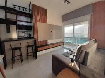 Apartamento de 1 quarto, Santos · ÓTIMO APARTAMENTO MOBBILIADO 1 QUARTO 1 VAGA PRÉDIO NOVO COM LAZER EM SANTOS Á 50 METROS DA ORLA