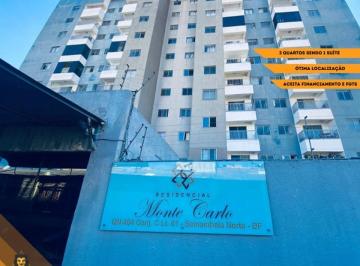 Apartamento de 3 quartos, Samambaia · Apartamento à venda no Condomínio Monte Carlo – Samambaia Norte