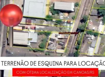 Terreno · 1m² · JFERNANDO ALUGA EXCELENTE TERRENO DE ESQUINA NO BAIRRO MARECHAL RONDON EM CANOAS/RS