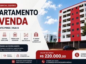Apartamento de 2 quartos, Vicente Pires · Apartamento 2 Quartos à Venda | Rua 8 Vicente Pires | Sacada | Próximo ao Pistão Norte