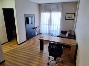Foto 01 · Apartamento locação mobiliado na Av. 9 de Julho, 50m², 1 quarto, sala 2 ambientes, cozinha equipada,