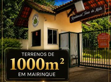 Terreno , Mairinque · Terrenos de 1.000m² em Condomínio Fechado – Pronto para construir