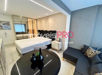 Apartamento · 30m² · 1 Quarto · LOCAÇÃO MOEMA - STUDIO MOBILIADO ALTO PADRÃO