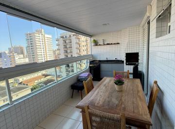 Apartamento · 59m² · 1 Quarto · 1 Vaga · Amplo Apartamento 1 dorm no Canto do Forte - Varanda Gourmet e Financia!