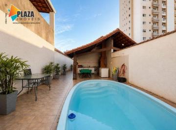 Casa · 211m² · 3 Quartos · 2 Vagas · Casa com 3 dormitórios à venda, 212 m² por R$ 850.000 - Canto do Forte - Praia Grande/SP
