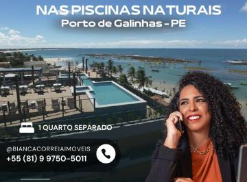 Apartamento de 1 quarto, Ipojuca · Última Unidade 1 Quarto Beira-Mar em Porto de Galinhas | Smeralda del Mare