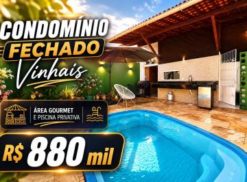 Casa de 3 quartos, São Luís · Condomínio Fechado no Vinhais com Piscina Privativa | Porteira Fechada