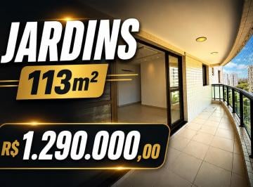 Apartamento de 3 quartos, São Luís · APARTAMENTO À VENDA NO CONDOMÍNIO JARDINS | 113 M² | R$ 1.290.000