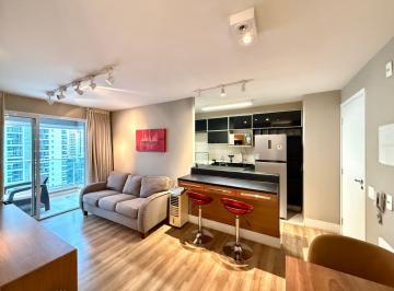 Apartamento de 1 quarto, São Paulo · Apartamento mobiliado para alugar no Cube Campo Belo com 1 dormitório próx. metrô, Aeroporto, Itaim