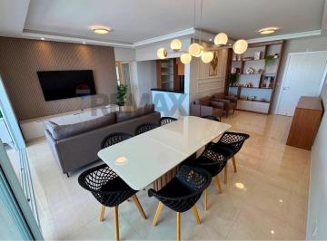 Apartamento · 3 Quartos · Apartamento para Locação no Centro – Totalmente Mobiliado