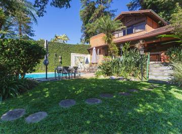 Casa · 411m² · 4 Quartos · 6 Vagas · Casa com 4 dormitórios, escritório, muito jardim e piscina no Jardim Cordeiro / Alto da Boa Vista!