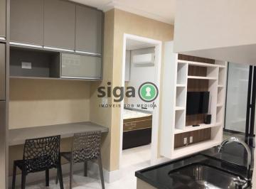 Apartamento · 38m² · 1 Quarto · 1 Vaga · Apartamento com 1 quarto - mobiliado em Campo Belo com uma Vaga de Garagem - São Paulo/SP