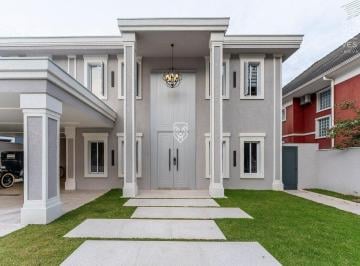 Casa · 378m² · 4 Quartos · 6 Vagas · Casa no Condominio Le Parc, 04 Suítes, 06 Vagas, Quintal, Tingui, Curitiba.