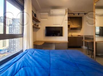 Apartamento · 22m² · 1 Quarto · Studio mobiliado na Vila Madalena próximo ao Metrô com lazer completo e excelente para investimento