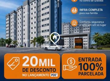 Apartamento · 47m² · 2 Quartos · 1 Vaga · Apartamento com 2 dormitórios à venda no bairro Oriço em Gravataí/RS