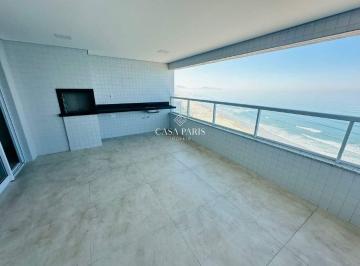 Apartamento · 127m² · 3 Quartos · 3 Vagas · Apartamento residencial com 3 suítes, varanda gourmet e vista mar em Praia Grande (Maracanã)