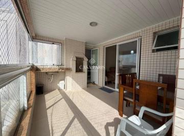 Apartamento · 105m² · 2 Quartos · 2 Vagas · Apartamento 2 suítes com Varanda Gourmet no Boqueirão – Praia Grande/SP