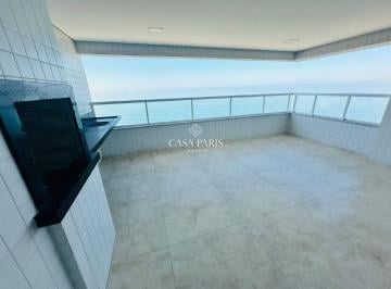Apartamento · 127m² · 3 Quartos · 2 Vagas · Apartamento 3 suítes com varanda gourmet, vista do mar e 2 vagas • Maracanã, Praia Grande/SP