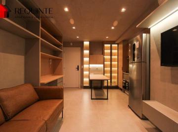 Apartamento · 34m² · 1 Quarto · 1 Vaga · CRNW 511, Bloco D - Ed. Union 511, 01 Quarto, mobiliado e decorado, Garagem e lazer 34m² – Noroeste