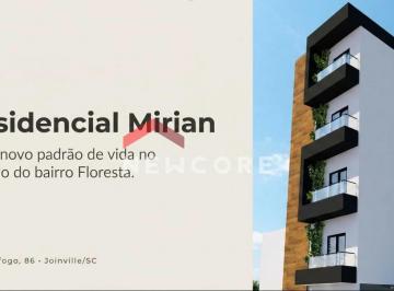 Apartamento · 103m² · 3 Quartos · 1 Vaga · Apartamento em Rua Botafogo - Floresta - Joinville/SC