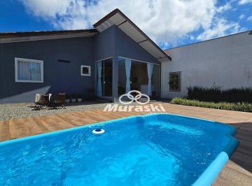 4fd770a35d5598801f3e53b175cf634f15649037 · Casa com 3 dormitórios à venda, 160 m² por R$ 799.000,00 - Cohapar - Guaratuba/PR