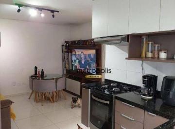 Sala · Apartamento com 2 dormitórios à venda, 50 m² por R$ 350.000,00 - Jardim Stella - Santo André/SP