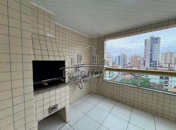 Apartamento · 80m² · 2 Quartos · 1 Vaga · 2 QUARTOS COM 1 SUÍTE, SACADA GOURMET E VISTA MAR A 50 METROS DA PRAIA – OCIAN – PRAIA GRANDE
