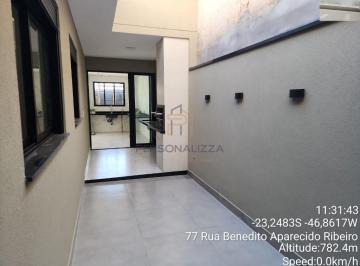 Casa · 90m² · 3 Quartos · 2 Vagas · CASA TERREA NOVA – JARDIM MARAMBAIA II – JUNDIAI-SP