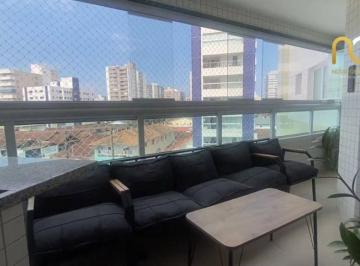 80925e705083d44596e076392cd09a450e9c6503 · Apartamento com 2 dormitórios à venda, 75 m² por R$ 530.000,00 - Vila Guilhermina - Praia Grande/SP
