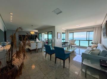 Apartamento · 193m² · 3 Quartos · 3 Vagas · Apartamento para locação no Edifício Vereda do Mar, em Boa Viagem – 193m², 3 suítes, mobiliado, 3 va