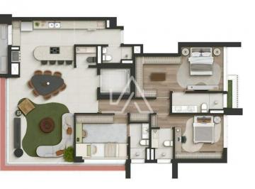 Apartamento · 142m² · 2 Vagas · APARTAMENTO COM TRÊS SUÍTES | LEGACY | ICON | BAIRRO BOQUEIRÃO - PASSO FUNDO/RS