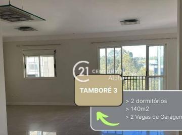 7d1b48619610f1c919eb617bd41012cd12135db0 · Apartamento com 3 dormitórios para alugar, 140 m² por R$ 10.818,00/mês - Residencial Tambore III - S