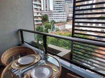 Apartamento · 24m² · 1 Quarto · 1 Vaga · Único Barra