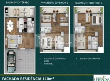 Foto 01 · Casa no Bosque Urbanova de 110m² Com 3 Dormitórios- 2 Vagas