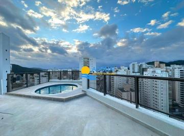 bfde738b28be6f0ec839c2ba1b2c9e289fab79a6 · Cobertura próximo à praia com sacada — Jardim Asturias — Guarujá