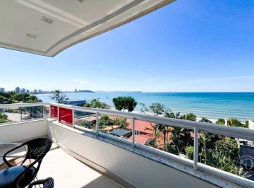 Apartamento · 120m² · 3 Quartos · 2 Vagas · Apartamento Frente Mar com Vista Exclusiva – 3 Quartos a 90 Metros da Praia de Penha | Próximo ao Be