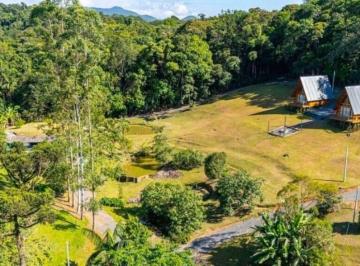 Rural · 15000m² · 7 Quartos · Oportunidade Única de locação: Sítio mobiliado urbano de 15.000 m² no Testo Salto, Com Casa, Chalés 