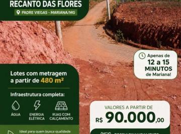 Terreno , Mariana · Lotes a venda em Padre viegas!