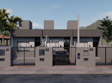 Casa · 56m² · 2 Quartos · 1 Vaga · Casa à venda no bairro Caixa d'Água - Guaramirim/SC
