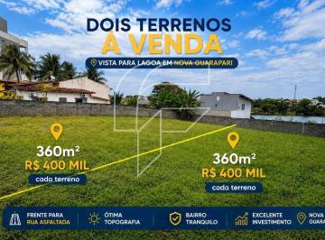 Foto 01 · Terreno à Venda em Nova Guarapari/ES | 360m² | Vista para a Lagoa