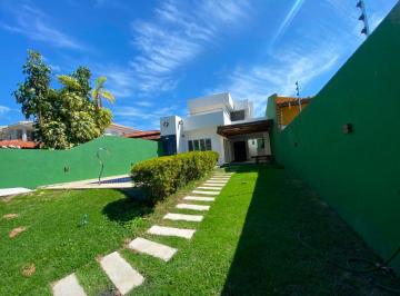 Casa de 3 quartos, Lauro de Freitas · CASA PARA VENDA NO MIRAGEM, com piscina, cascata e espaço gourmet