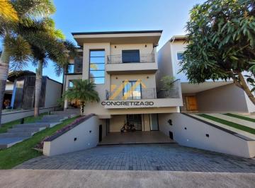 Casa · 353m² · 3 Quartos · 4 Vagas · Sobrado à venda em Indaiatuba, Jardim Amstalden Residence, com 3 suítes, com 353.65 m²
