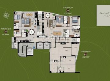 Apartamento · 103m² · 3 Quartos · 2 Vagas · Verdano - Rua Professor Arnaldo Carneiro Leão, nº 146. Boa Viagem, Recife PE. Bloco Bloco 01, Unidad