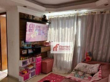 1bef3e8b2d9c9866b16b9d7028eaf1d259a6d89f · Apartamento com 2 dormitórios à venda, 50 m² por R$ 300.000,00 - Jardim Vila Galvão - Guarulhos/SP
