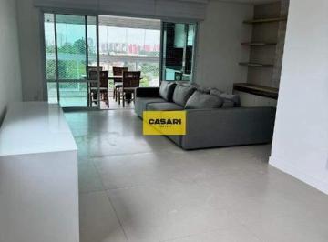 Apartamento · 130m² · 3 Quartos · 4 Vagas · Apartamento luxo, 3 suites, varanda gourmet, 4 vagas, 130m2 - Jardim do Mar-Sbc, andar alto