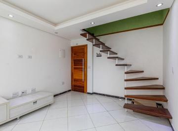 Apartamento · 100m² · 2 Quartos · 1 Vaga · Cobertura com 2 dormitórios para alugar, 50 + 50 m² - Campestre - Santo André/SP